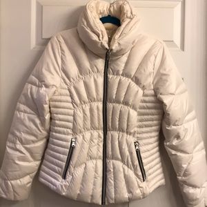 Black Rivet Puffy Coat